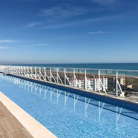 Global Properties, Moderno Con Terraza Y Vistas Al Mar Apartament